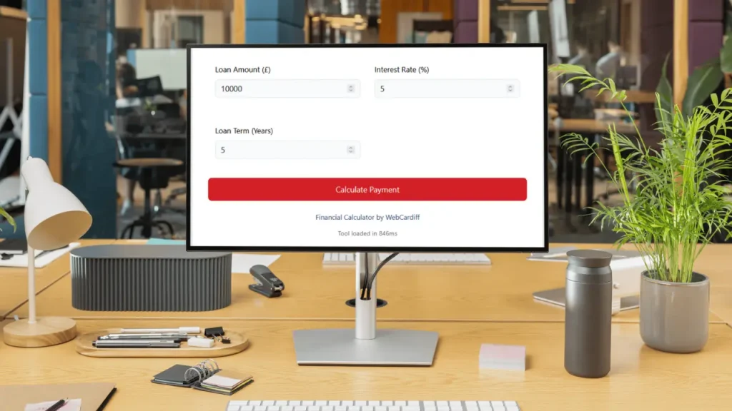 Loan Calculator - On Screen