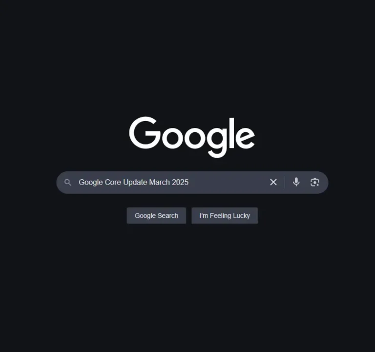 Google Core Update March 2025